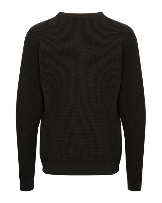 Solid Pullover Hami in Black für Herren