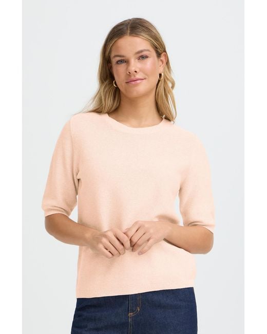 Fransa Natural Pullover Sinja