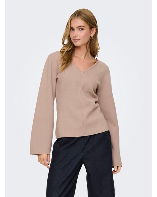 ONLY Pink Pullover Onlviola