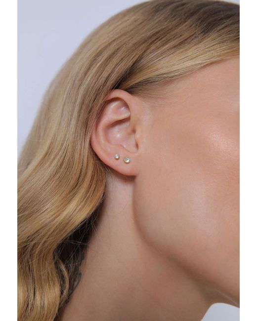 Elli Jewelry Metallic Ohrstecker Set Kristall