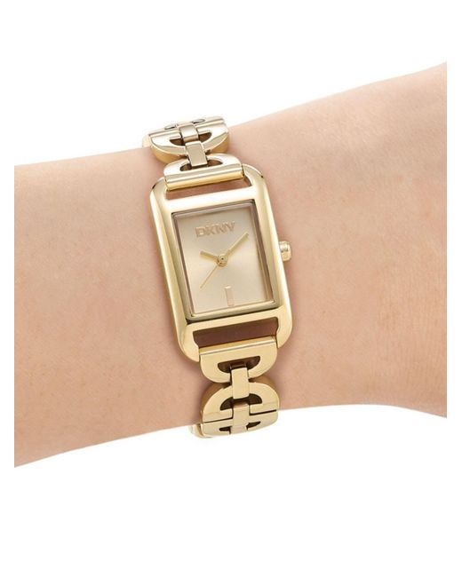 DKNY Metallic Analoguhr