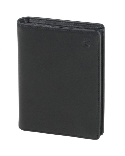 Esquire Black Geldbörse Logo Iv