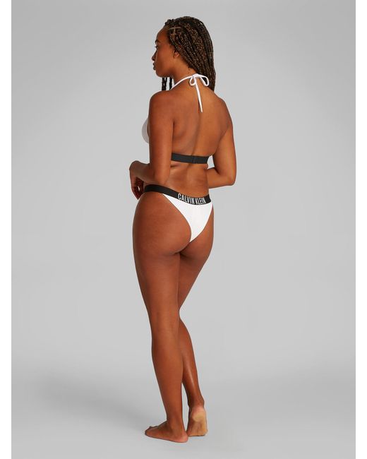 Calvin Klein White Bikinitop 'Intense Power'