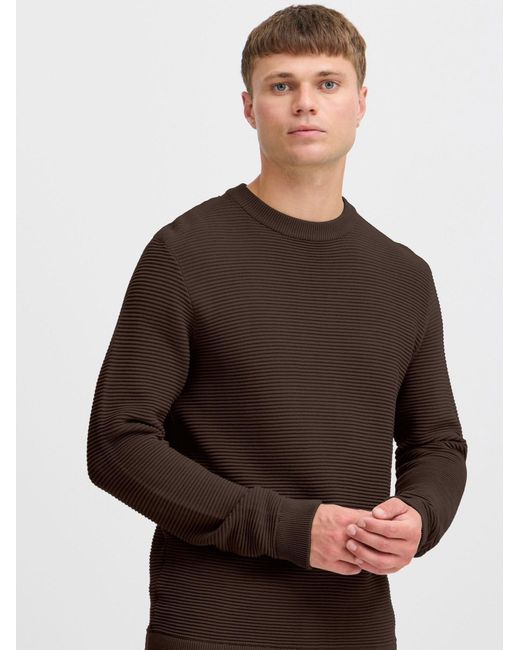 Solid Pullover Valencia in Brown für Herren