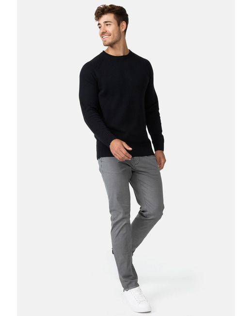 INDICODE Pullover Massum in Black für Herren