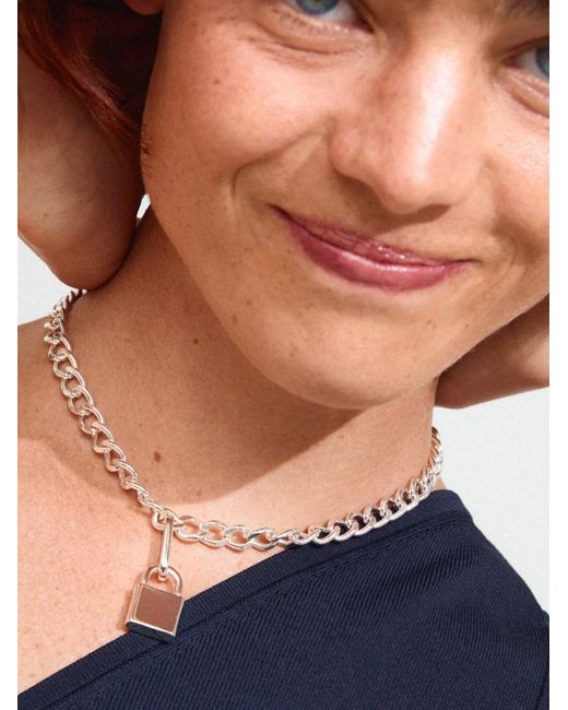 Pilgrim White Anhänger Locket