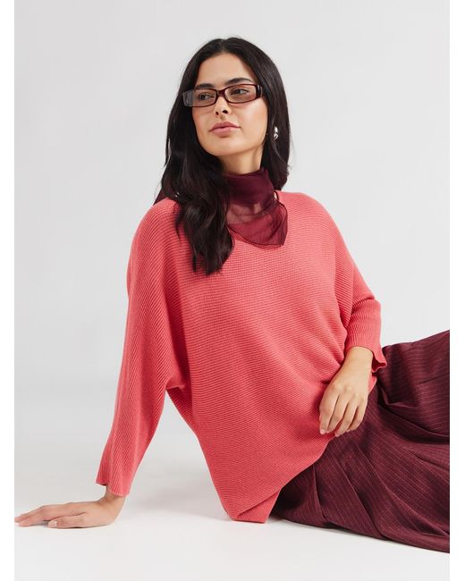 Vero Moda Red Pullover Vmnora