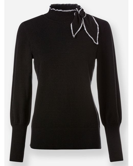heine Black Pullover