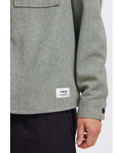 Solid Übergangsjacke Klostermann in Gray für Herren