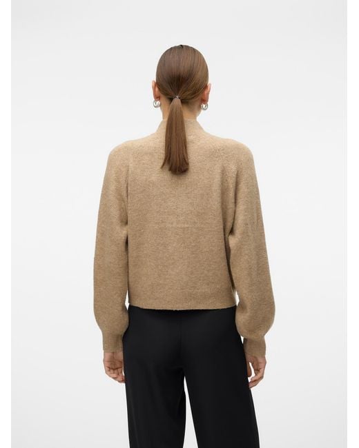 Vero Moda Natural Pullover Vmleaf