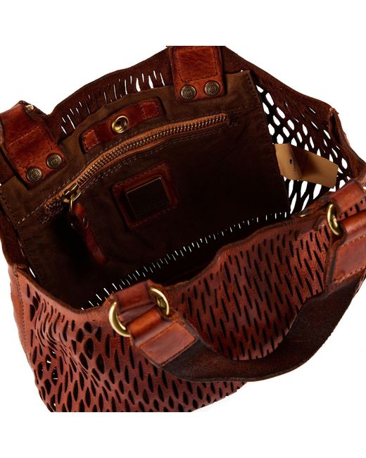 Campomaggi Red Shopper Cosima