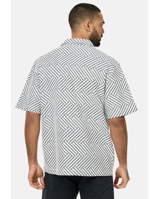 INDICODE Hemd Provo in White für Herren