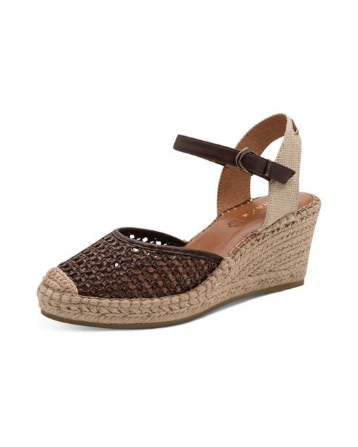 Tamaris Brown Espadrilles