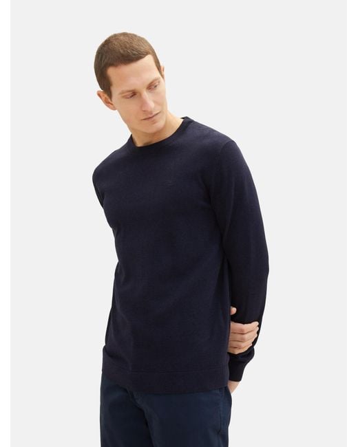 Tom Tailor Pullover in Blue für Herren