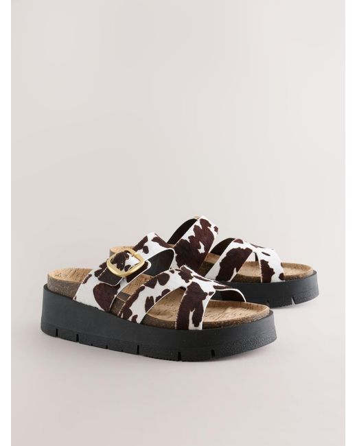 Next Brown Pantolette