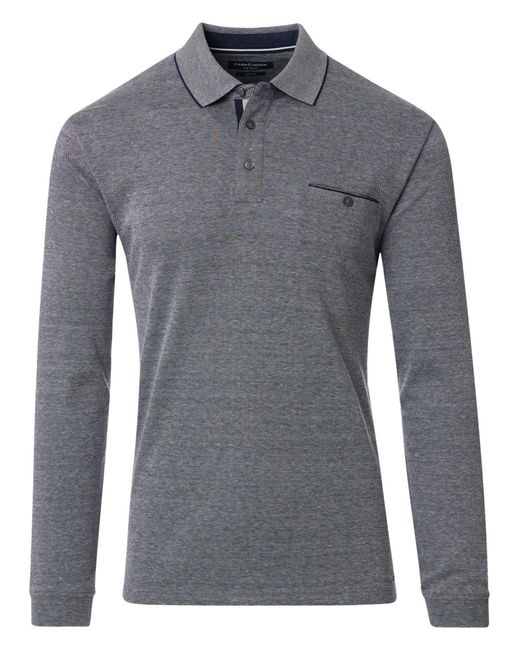 CASA MODA Shirt Basic in Gray für Herren