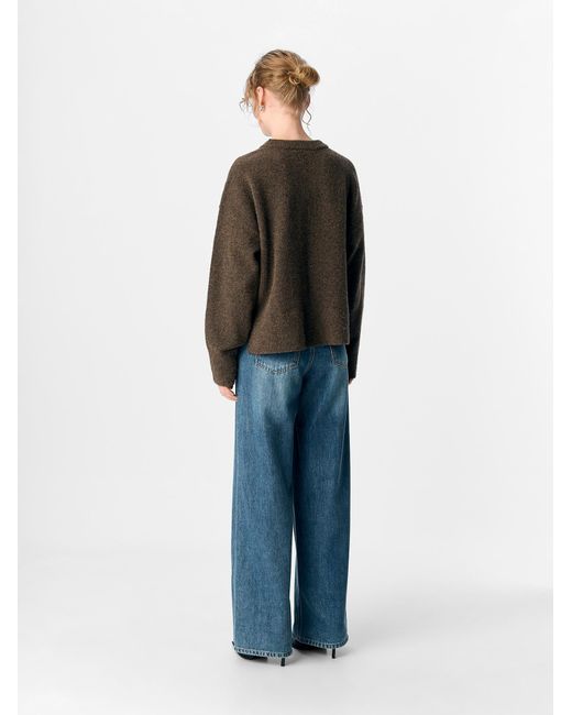 Object Brown Pullover Objjuno
