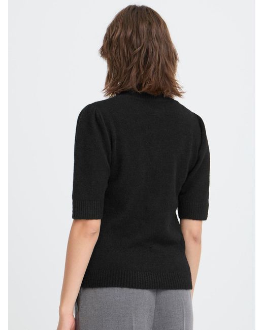 Oxmo Black Strickpullover Oxisif