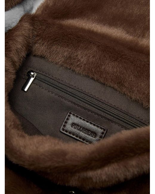 Pull&Bear Brown Schultertasche Charm
