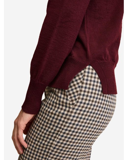 Il Lanificio Purple Pullover