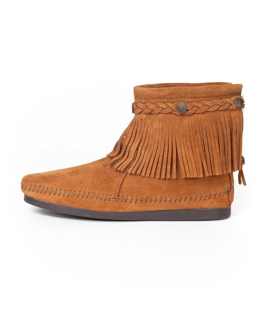 Minnetonka Brown Stiefelette