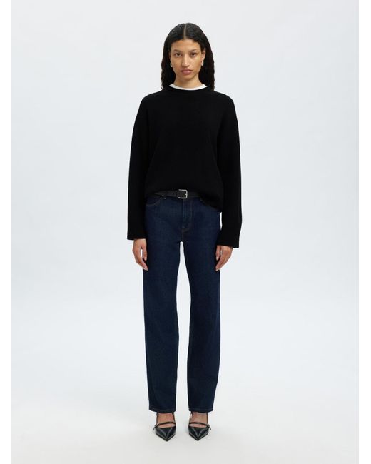 SELECTED Black Pullover