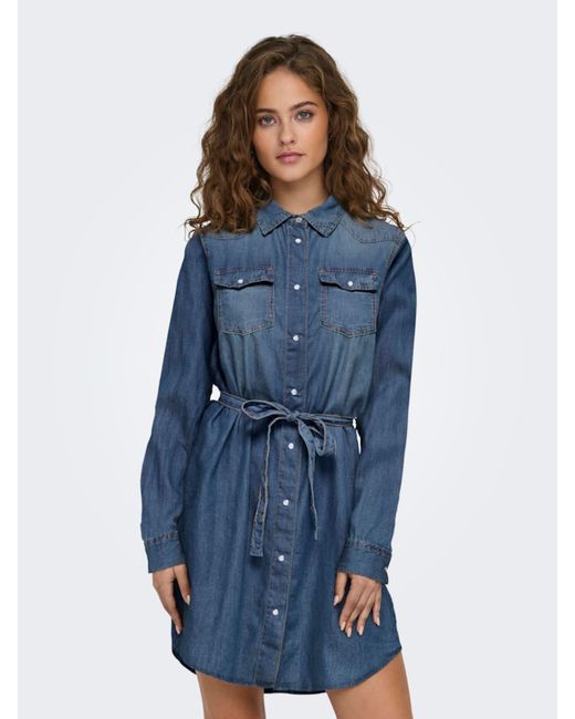 ONLY Blue Kleid 'Onlalexa'