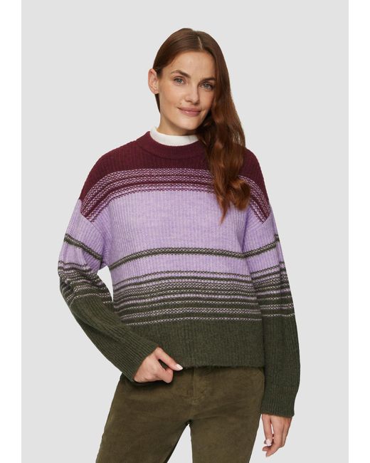 S.oliver Purple Pullover
