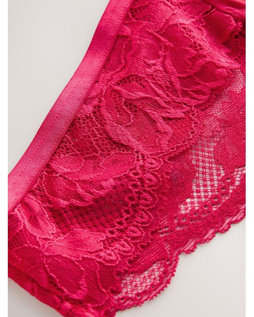 Lipsy Pink String