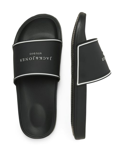 Jack & Jones Pantolette in Black für Herren