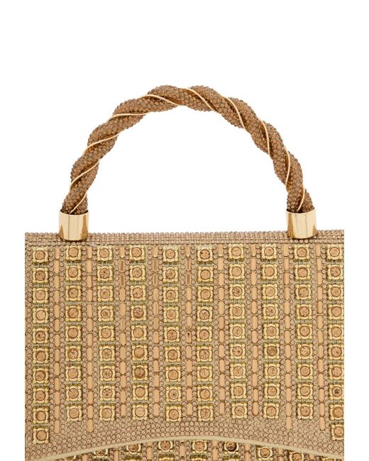 faina Metallic Handtasche