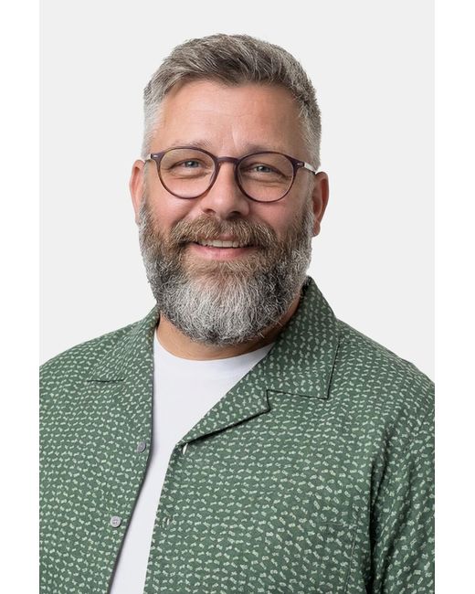 Men Plus Hemd in Green für Herren