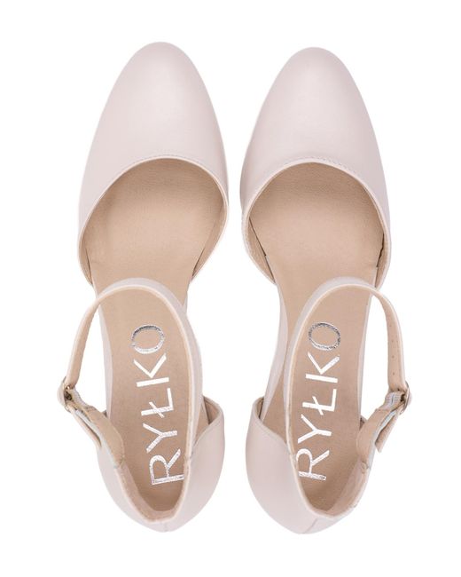 Ryłko White Ryko Pumps