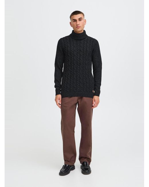 Solid Pullover Sdrino in Black für Herren