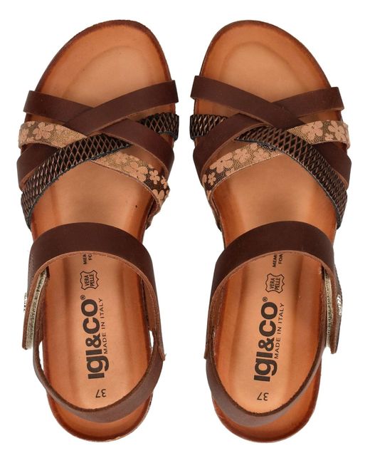 Igi&co Brown Sandale