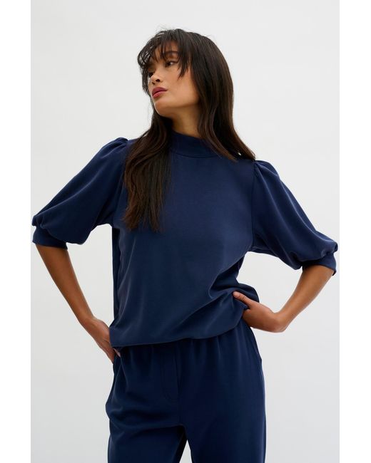 My Essential Wardrobe Blue Bluse