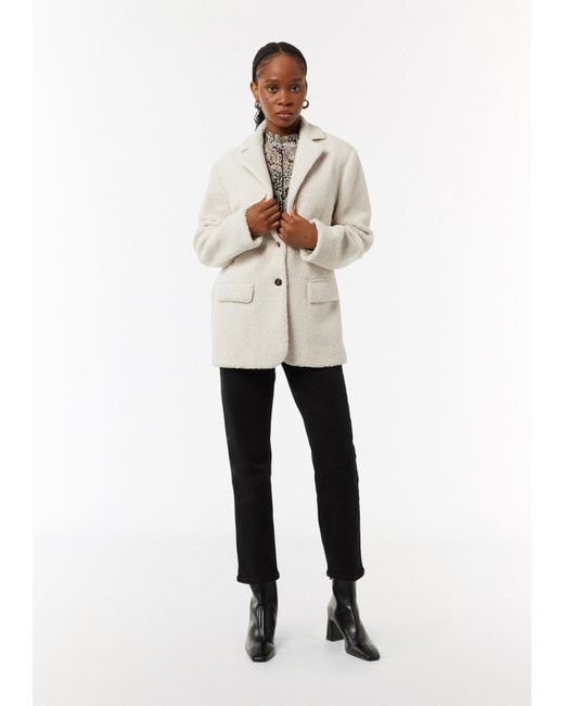 comma casual identity White Blazer