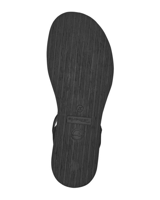 Tamaris Black Sandale