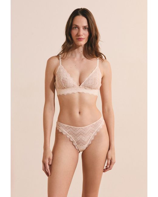 Etam White String Eclipse