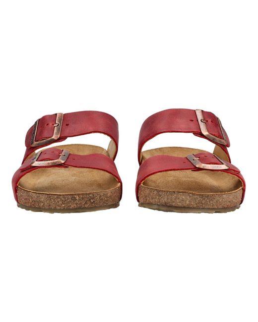 Haflinger Red Pantolette