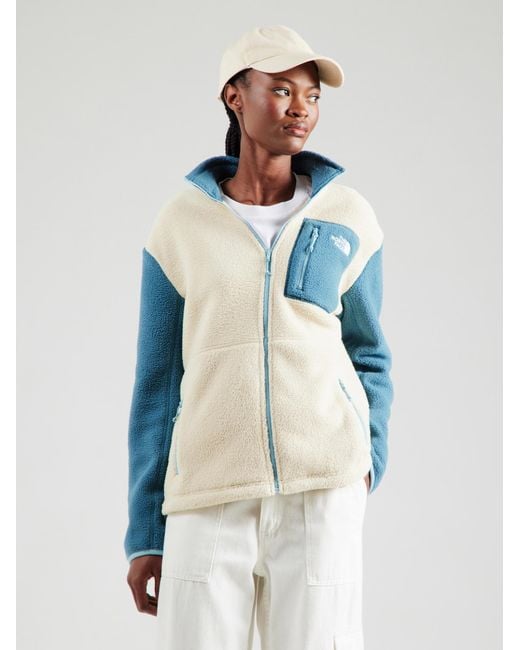 The North Face Blue Funktionsfleecejacke Yumiori