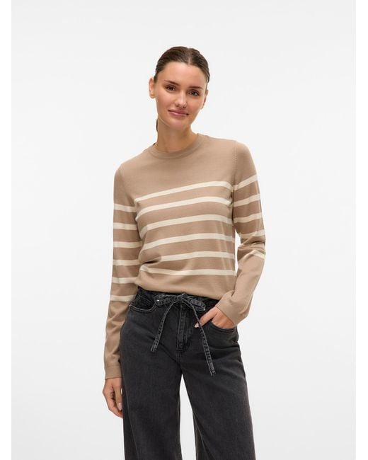 Vero Moda Natural Pullover Vmsaba