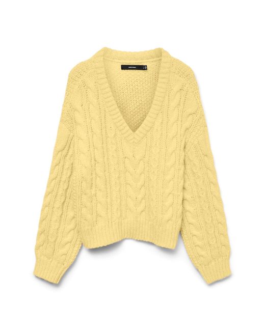 Vero Moda Yellow Pullover Vmdream