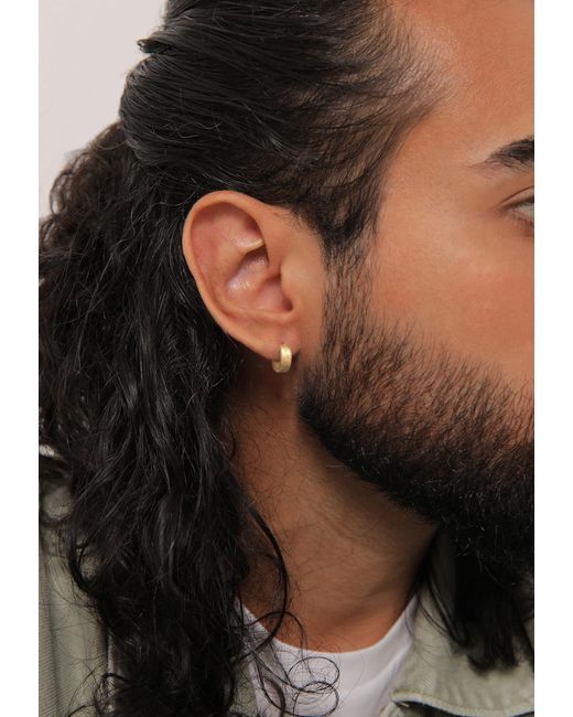 Kuzzoi Ohrringe in Metallic für Herren