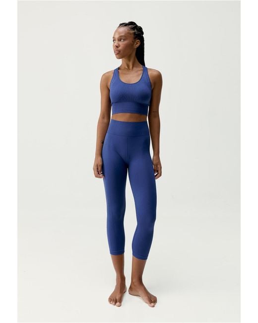 BORN LIVING YOGA Blue Sporttop Zina