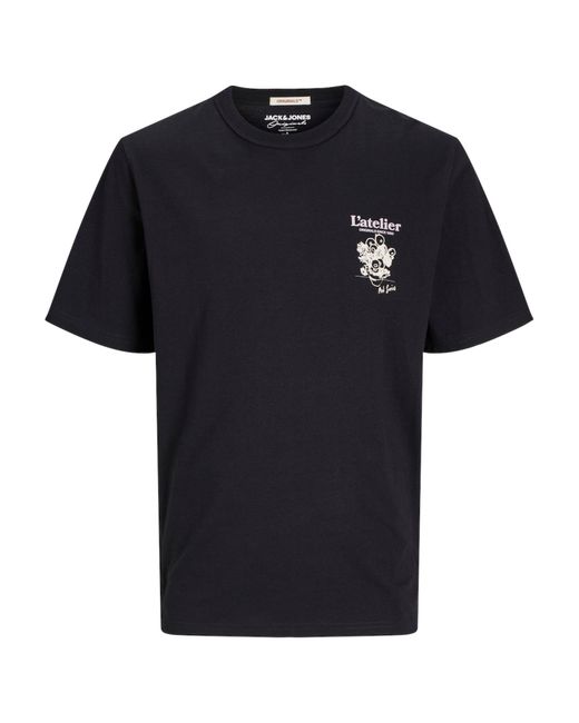 Jack & Jones T-shirt 'noto' in Black für Herren