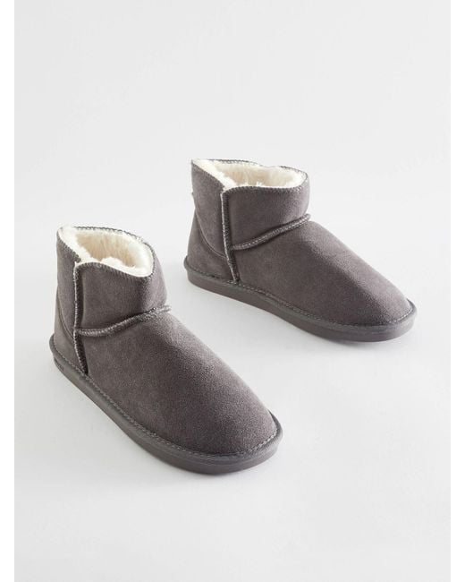 Next Gray Hausschuh