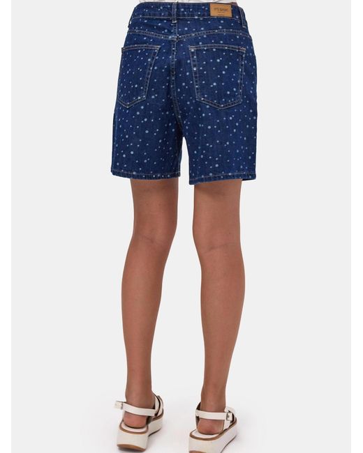 its basic Blue Its Basic Jeans Polka Mini Denim Short