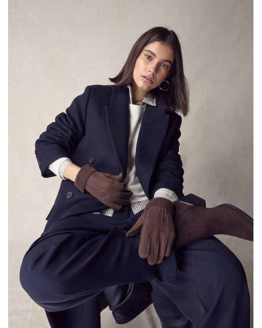 Next Brown Fingerhandschuhe
