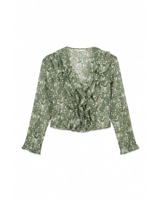 Springfield Green Bluse